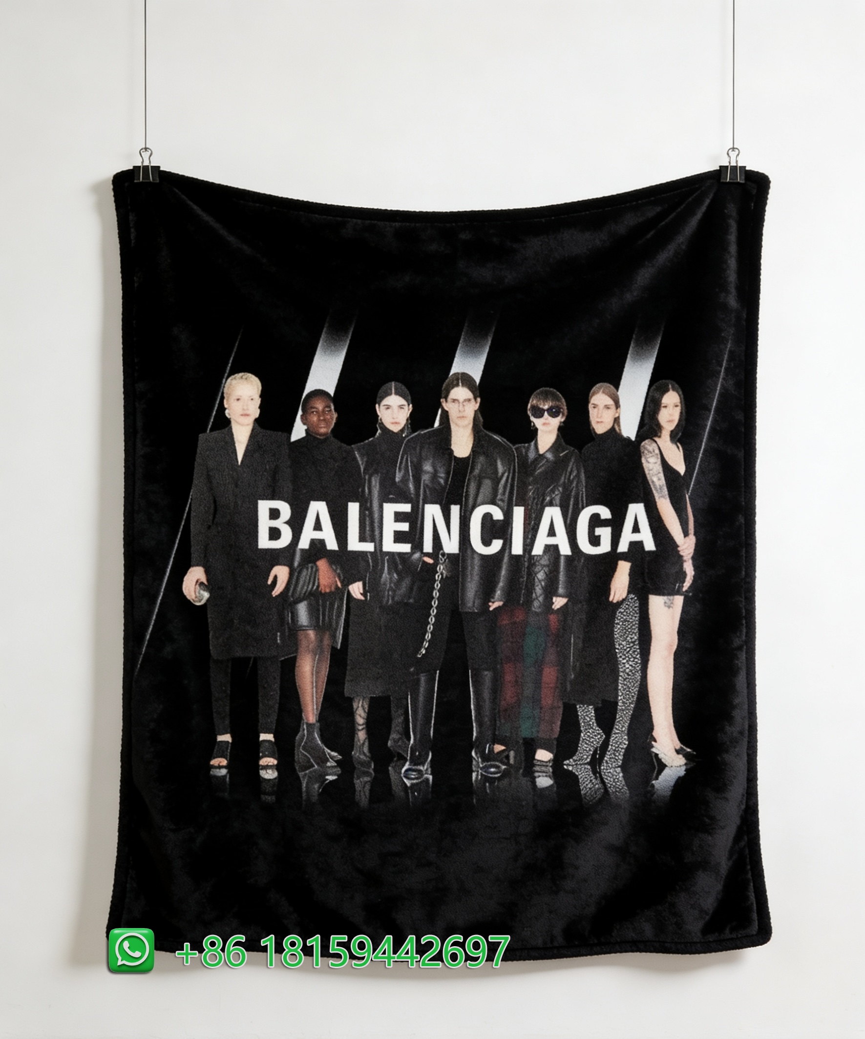 Balenciaga Throw Blankets
